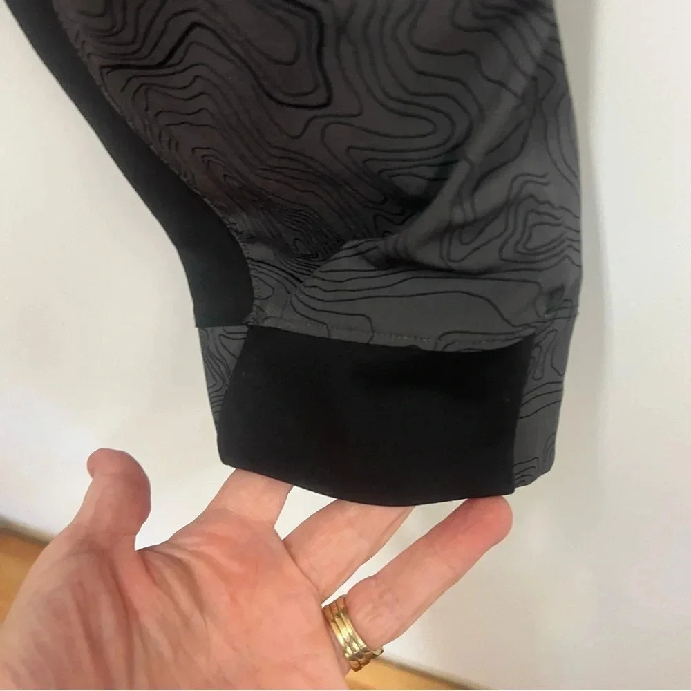 THE NORTH FACE Beyond the Wall Asphalt Grey Topo Print Pants size large - Picture 11 of 15